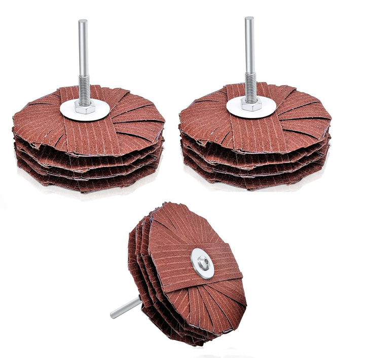 Kit de trapeador de lijado de 4" para taladradora y lijadora de láminas de moldeado