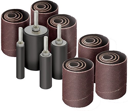 28pc  Sanding Drums and Sleeves Set - 2 inch  Long