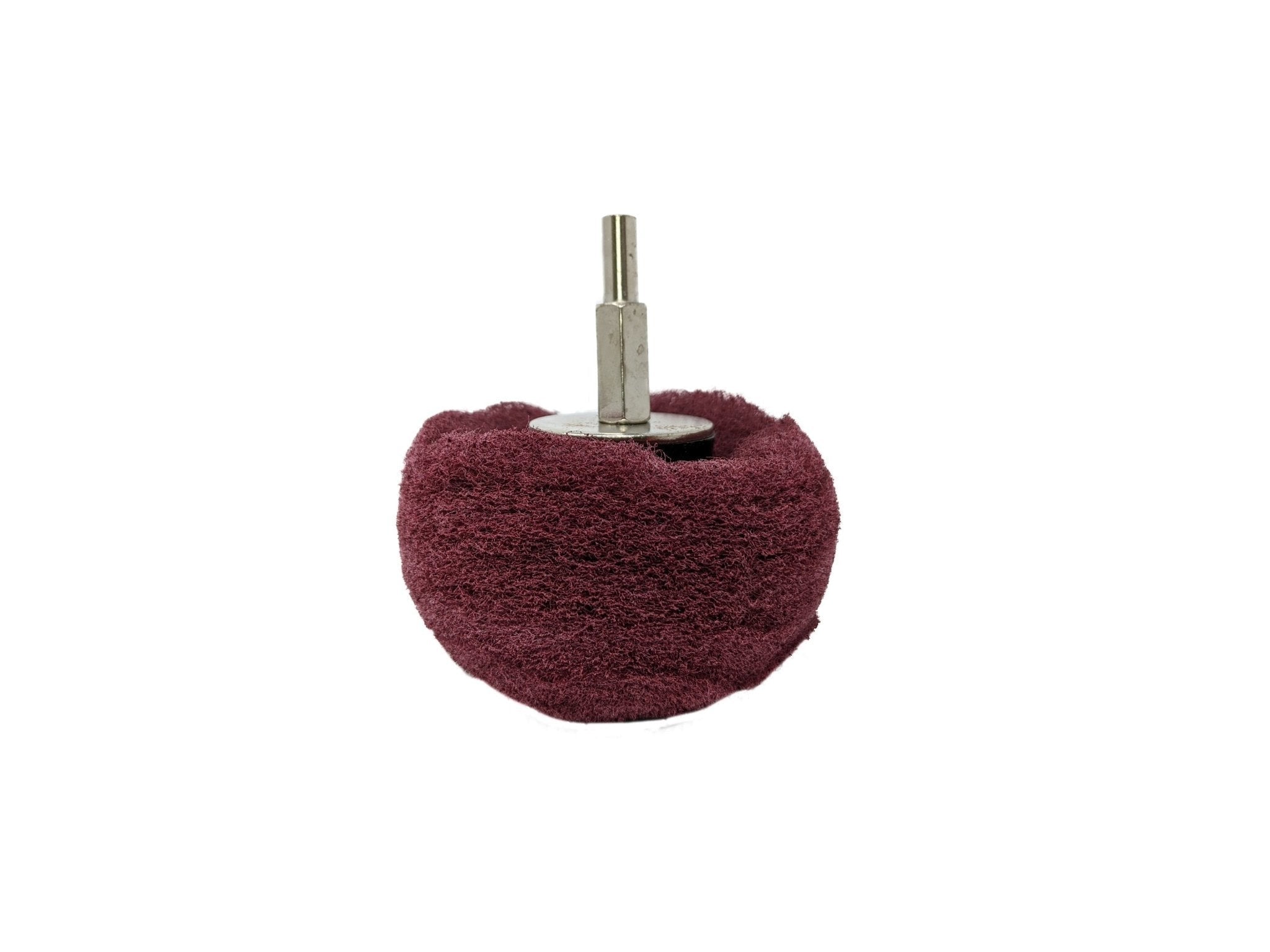Individual Non Woven Abrasives For Drill- Mounted on 1/4 inch Shank- Various Shapes