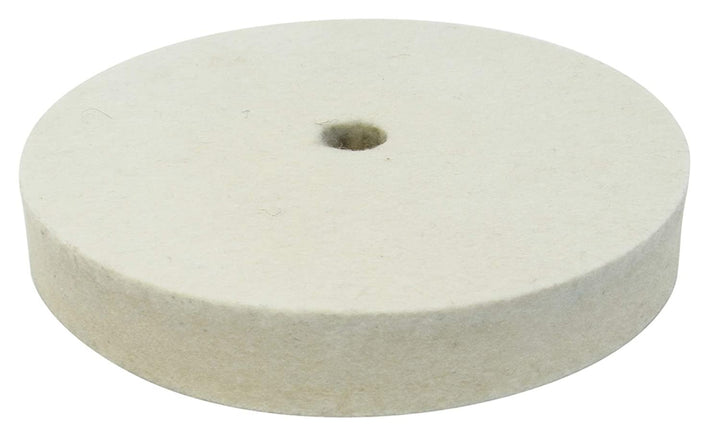 6 Inch Felt Buffing Wheel for 1/2-inch Arbor Bench Buffer, Extra Thick