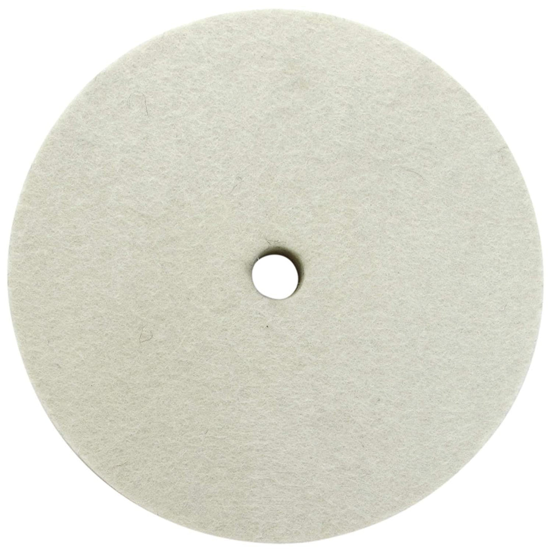 6 Inch Felt Buffing Wheel for 1/2-inch Arbor Bench Buffer, Extra Thick