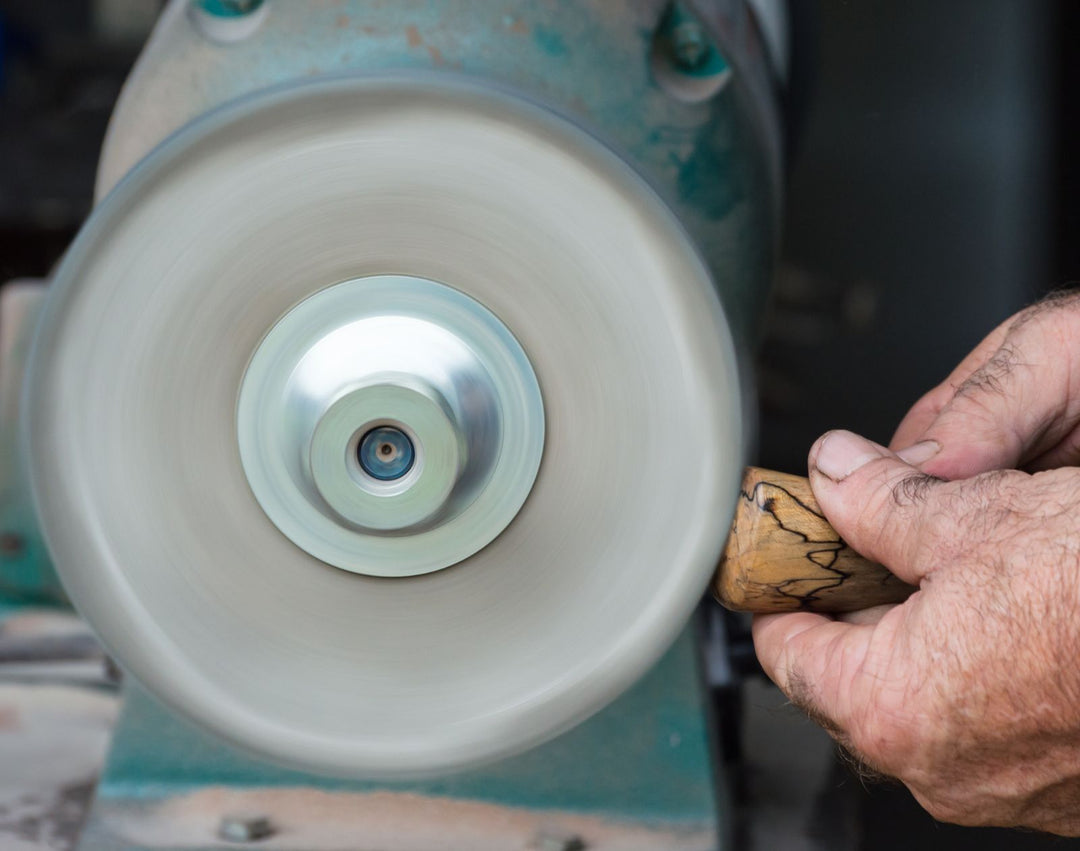 How to Turn a Cheapo Bench Grinder into a Buffing Machine