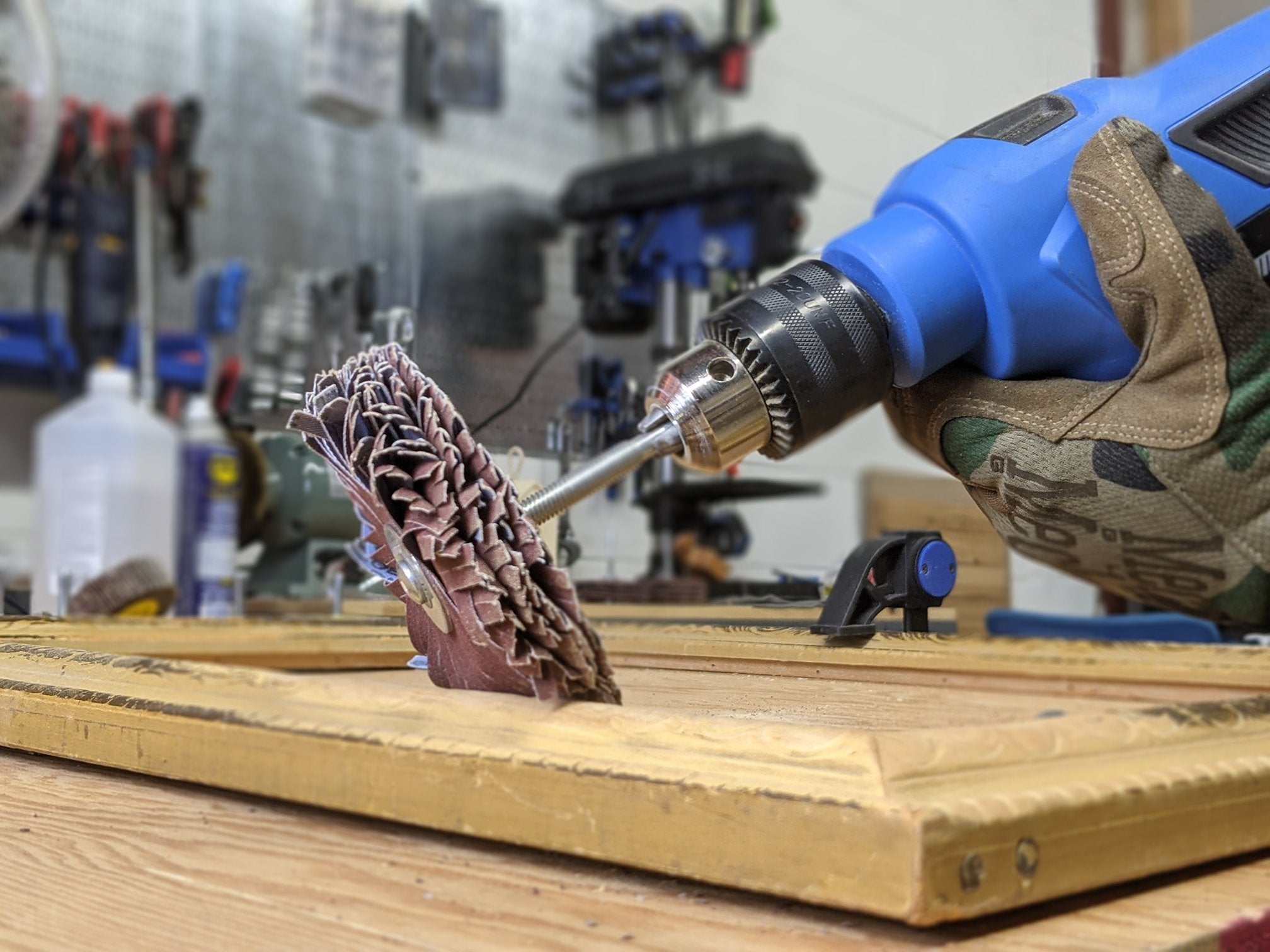 Got a Drill? Here are 3 Sanding Attachments for Drills That Will Save Your Time and Money - LINE10 Tools