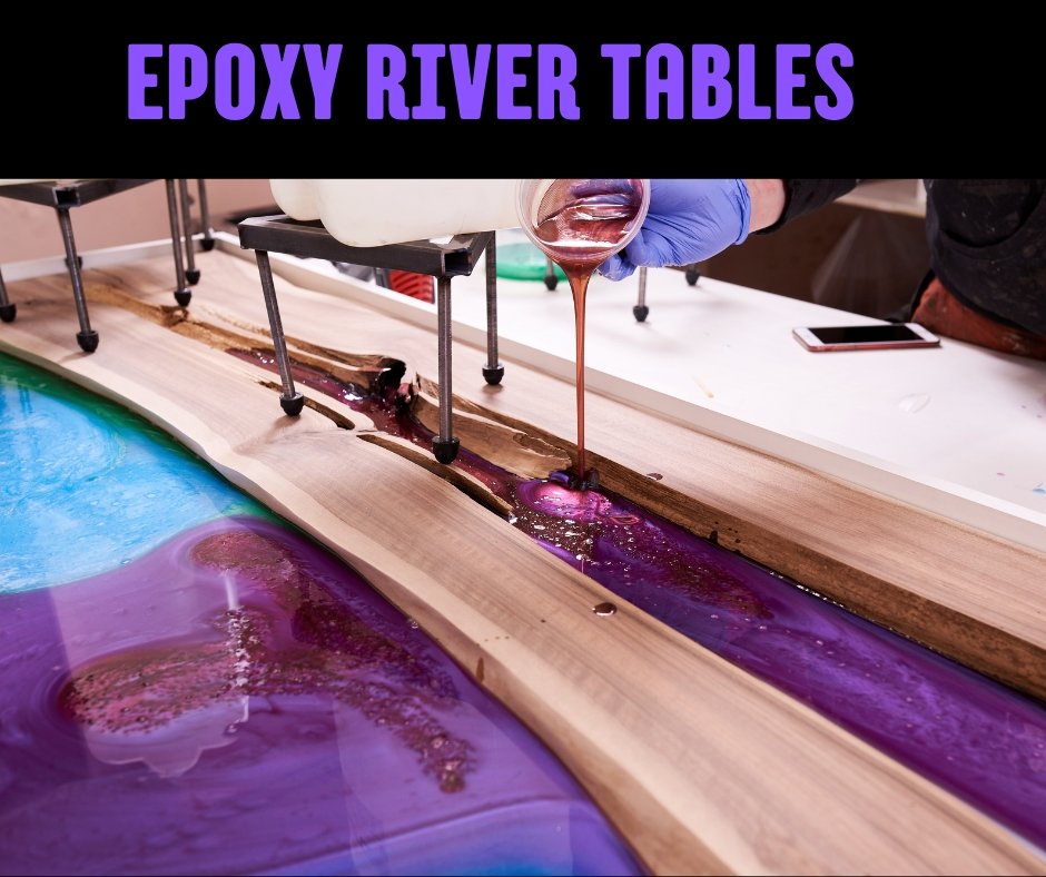 How to Prepare Slabs to Make a Live Edge Table with Epoxy? - LINE10 Tools