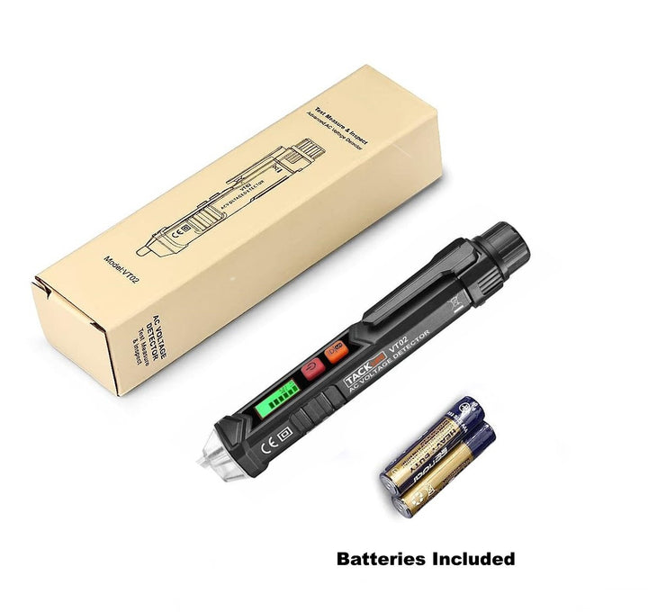 Non-Contact Voltage Electrical Tester Detectable with Dual Range (Batteries Included)