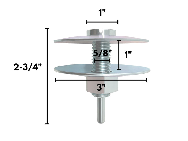 LINE10 Tools Drill Arbor Adapter Mandrel, 5/8-inch Diameter, Ideal for Airway Buffing Wheels