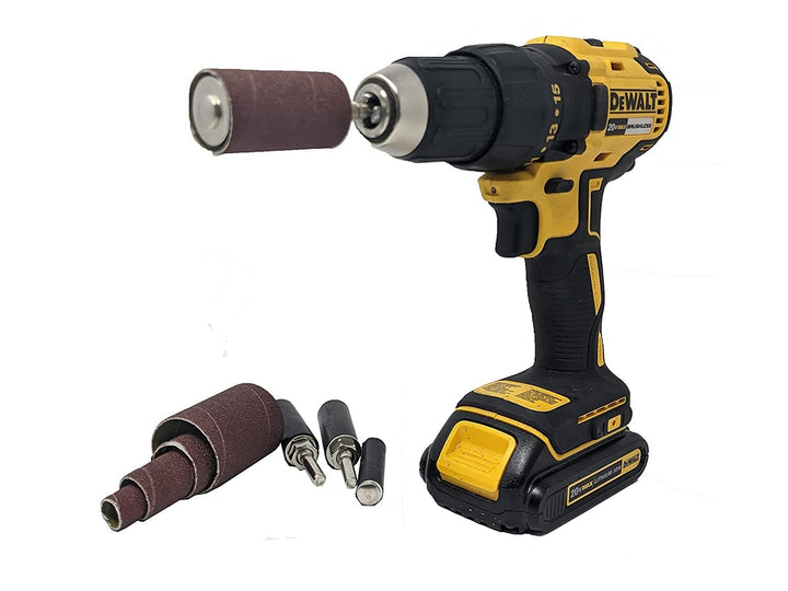 Ensemble de 28 tambours et manchons de ponçage - 2 pouces de long