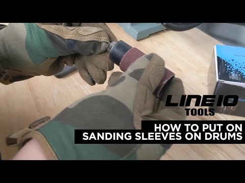 Ensemble de 28 tambours et manchons de ponçage - 2 pouces de long