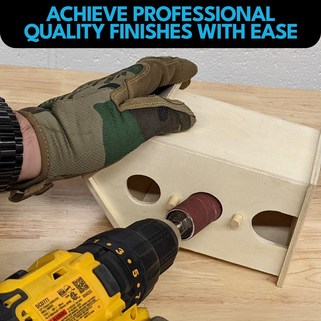 Manchons de ponçage de 2" de long pour ensemble de ponceuses à tambour (paquet de 12) | Disponible en grains 60, 80 ou 120