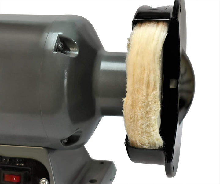 Lot de 2, meules de polissage pour meuleuse d'établi, très épaisses – 6 pouces