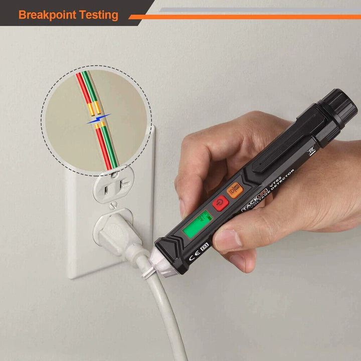 Non-Contact Voltage Electrical Tester Detectable with Dual Range (Batteries Included)