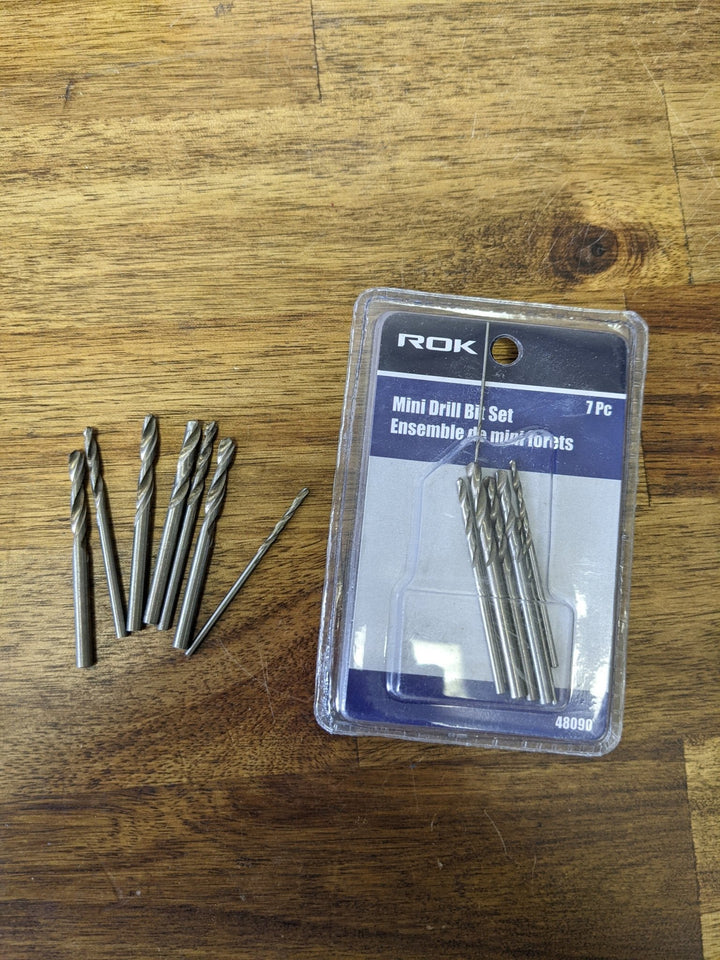 ROK MINI DRILL BIT SET 7PC