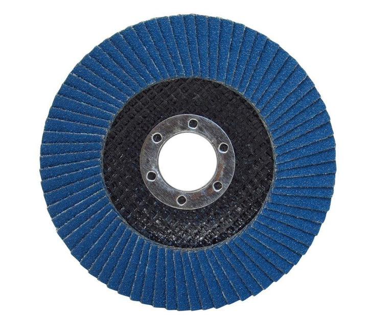 4-1/2 inch x 7/8" Arbor Zirconia Flap Disc | Type 27 Depressed Center