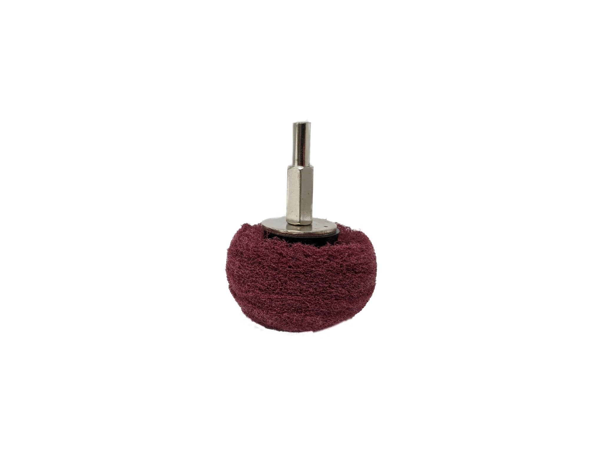 Individual Non Woven Abrasives For Drill- Mounted on 1/4 inch Shank- Various Shapes